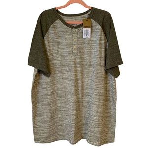 The Foundry Supply Co | 2XL | Heather Grey Round Neck Short Sleeve Men’s T-shirt